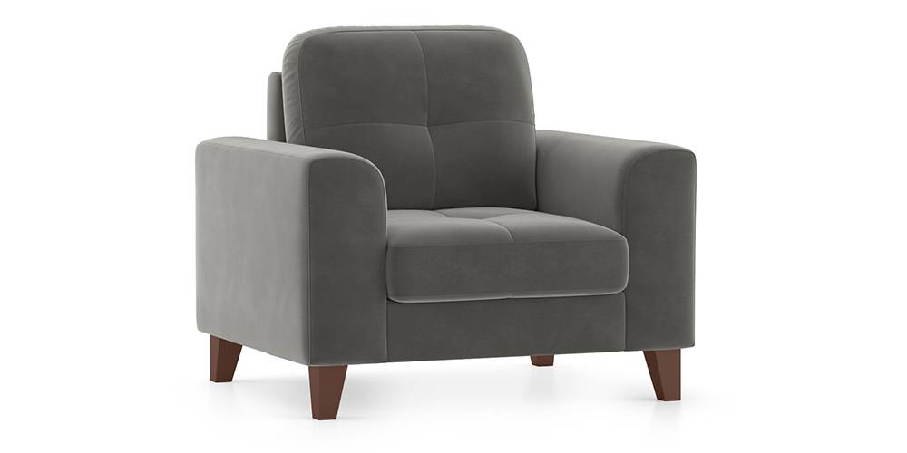 Verona Sofa (Ash Grey Velvet)